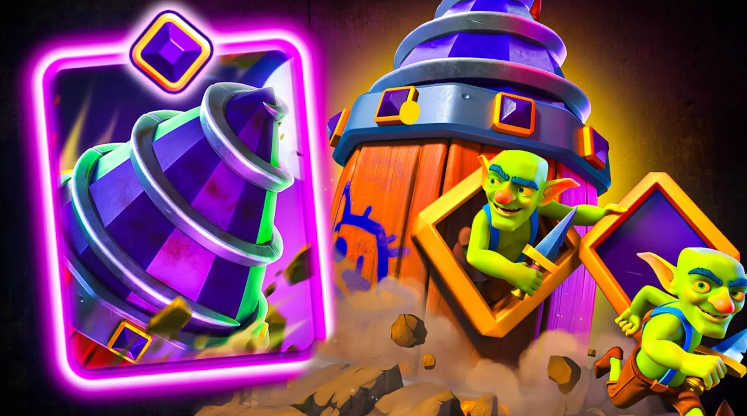 Goblin Drill evolution clash royale